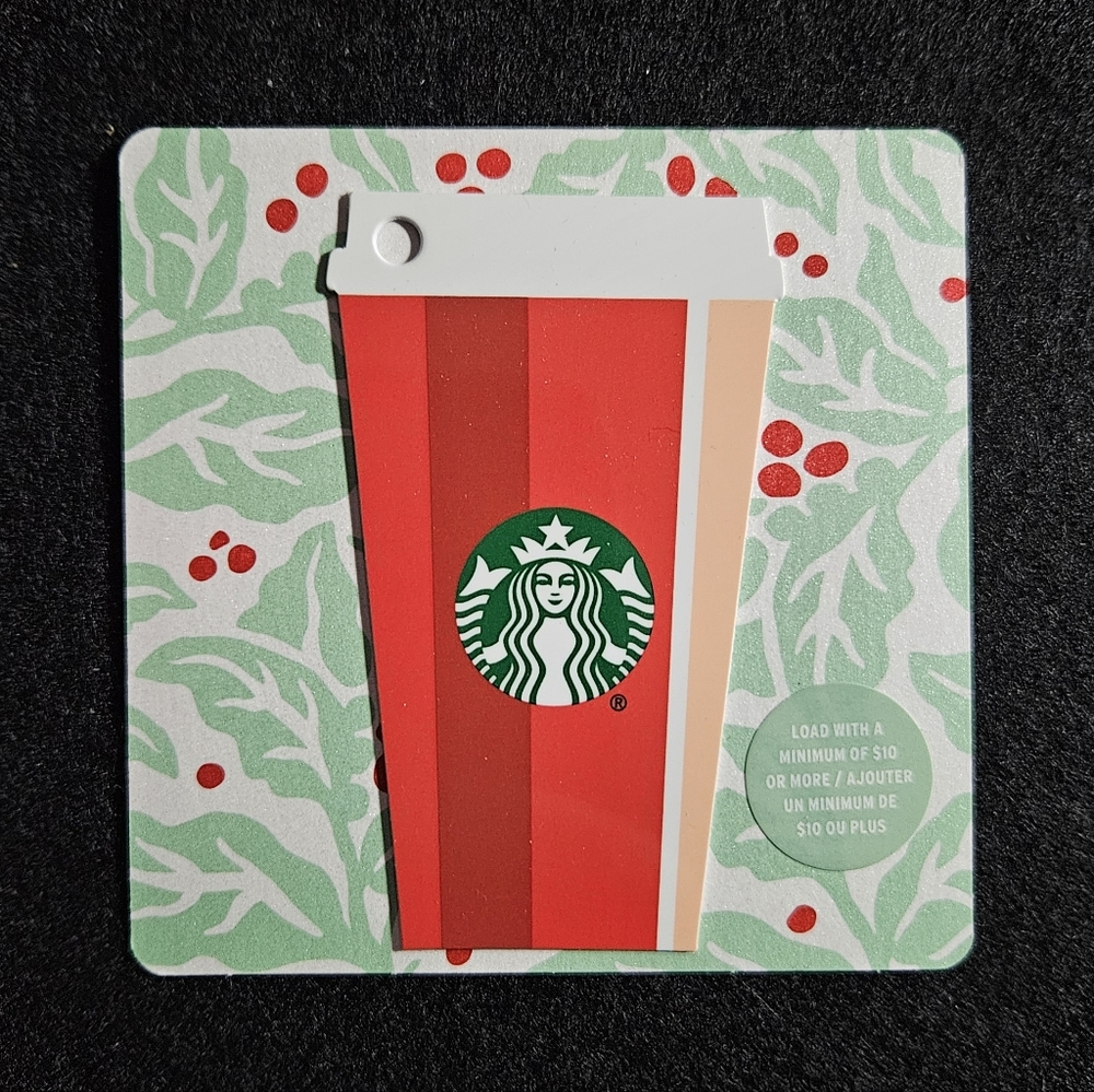 Starbucks Mini Card - Strips - Christmas 2018 Edition
